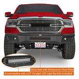 2019-2023 Dodge Ram Off-road Full-Width Front Bumper w/LED Spotlights - ultralisk4x4 ul6031 7