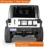 Rear Bumper Jeep Wrangler Off-Road For 2007-2018 Jeep Wrangler JL - Ultralisk4x4 ul2088s- 6