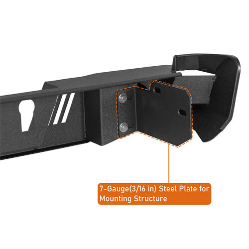 Off-Road Guardian Ⅰ Rear Bumper For 2015-2022 Chevy Colorado & GMC Canyon(Excluding ZR2 Models) - Ultralisk4x4