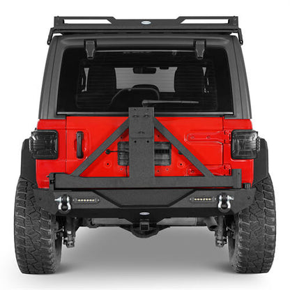Jeep JL Mad Max Front Bumper & Rear Bumper w/Tire Carrier(18-25 Jeep Wrangler JL) - ultralisk4x4