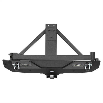 Front Bumper & Rear Bumper w/Tire Carrier(18-25 Jeep Wrangler JL) - ultralisk4x4