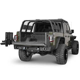 Off Road Rear Bumper 2020-2024 Jeep Gladiator JT - Ultralisk4x4-u7018s-3