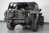 Off Road Rear Bumper 2020-2024 Jeep Gladiator JT - Ultralisk4x4-u7018s-4