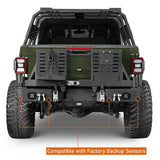 Off Road Rear Bumper 2020-2024 Jeep Gladiator JT - Ultralisk4x4-u7018s-6