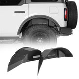 2021 2022 2023 Ford Bronco Rear Inner Fender Liners Off Road Parts - Ultralisk4x4 ul8915s 2