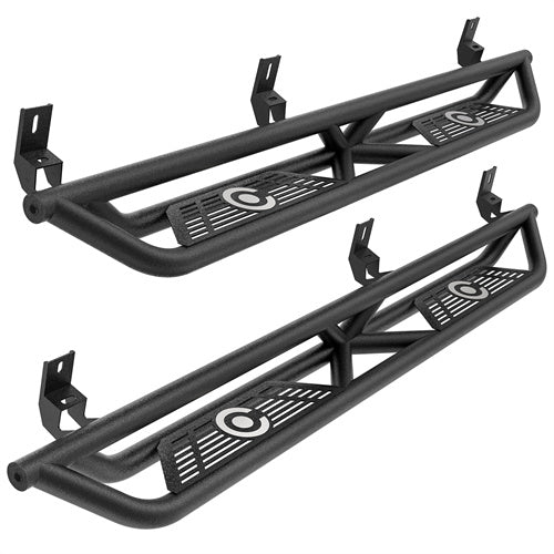 Off Road Nerf Side Step Bars For 2015-2025 Chevy Colorado Crew Cab & GMC Canyon Crew Cab - Ultralisk4x4