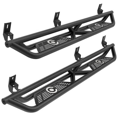 Off Road Nerf Side Step Bars For 2015-2025 Chevy Colorado Crew Cab & GMC Canyon Crew Cab - Ultralisk4x4