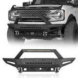 Offroad Front Bumper w/72W Light Bar (2021-2024 Ford Bronco (Excluding Raptor)) - ultralisk4x4