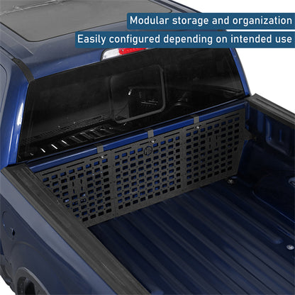 Front Bed MOLLE Panel For 2015-2025 Ford F-150 5.5ft Bed Single - Ultralisk4x4
