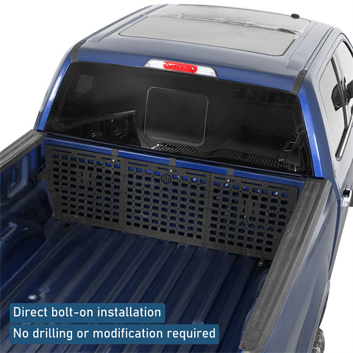 Front Bed MOLLE Panel For 2015-2025 Ford F-150 5.5ft Bed Single - Ultralisk4x4