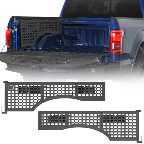 Bed Side MOLLE Panels - Pairs For 2015-2025 Ford F-150 5.5ft Bed - Ultralisk4x4