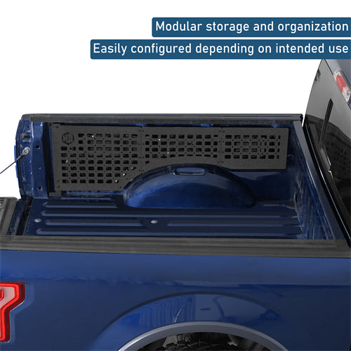 Bed Side MOLLE Panels - Pairs For 2015-2025 Ford F-150 5.5ft Bed - Ultralisk4x4
