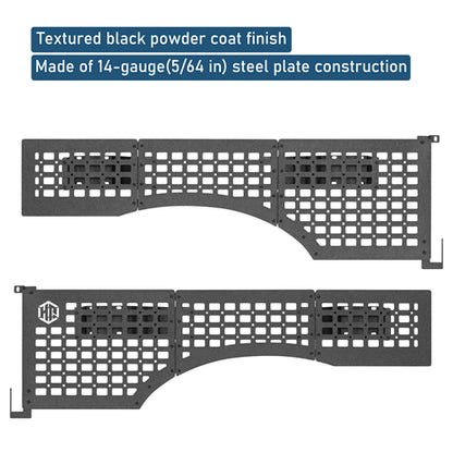 Bed Side MOLLE Panels - Pairs For 2015-2025 Ford F-150 5.5ft Bed - Ultralisk4x4