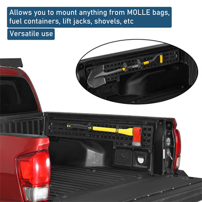 Bed Side MOLLE Panels - Pairs For 2005-2023 Toyota Tacoma 5ft Bed - Ultralisk4x4
