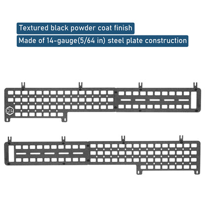 Bed Side MOLLE Panels - Pairs For 2005-2023 Toyota Tacoma 5ft Bed - Ultralisk4x4