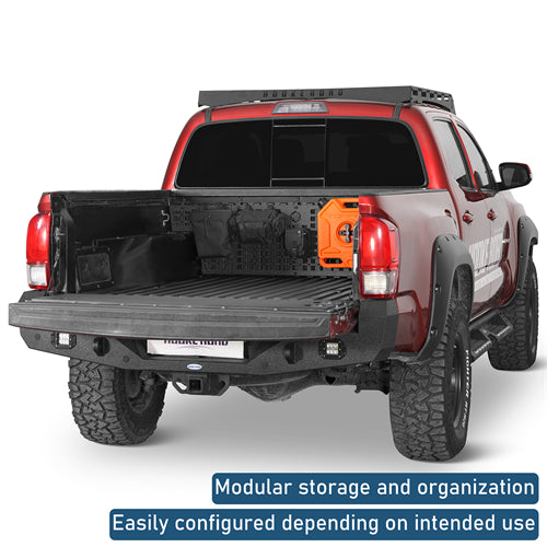 Front Bed MOLLE Panel For 2005-2023 Toyota Tacoma - Ultralisk4x4