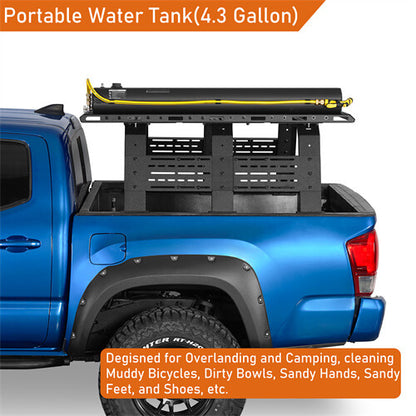 Portable Pressurized Water Tank Storage For Overland Off-Road Vehicles, Pick-up Trucks, Outdoor Activities Water Supply- Ultralisk4x4 - u9915s - 4