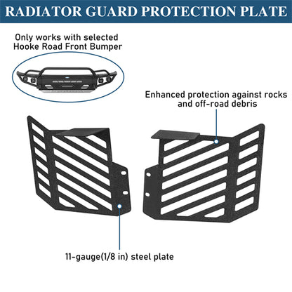 Radiator Guard Protection Plate Kit For 2008-2010 Porsche Cayenne 957 - Ultralisk4x4