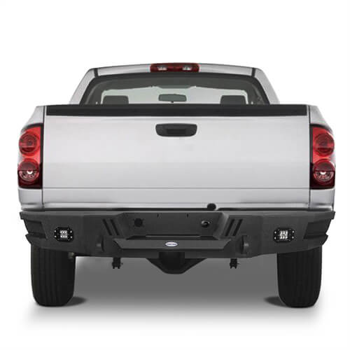 Ram 1500 Rear Bumper w/LED Floodlights For 2002-2008 Ram 1500 - Ultralisk 4x4