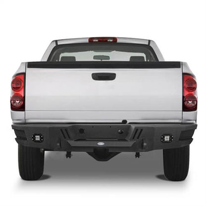 Ram 1500 Rear Bumper w/LED Floodlights For 2002-2008 Ram 1500 - Ultralisk 4x4