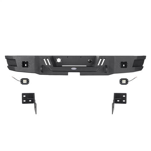 Ram 1500 Rear Bumper w/LED Floodlights For 2002-2008 Ram 1500 - Ultralisk 4x4