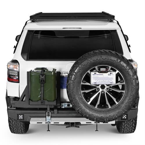KarooCargo Rear Bumper w/ 5.3-Gallon Jerry Can Holder For 2010-2024 Toyota 4Runner - Ultralisk4x4