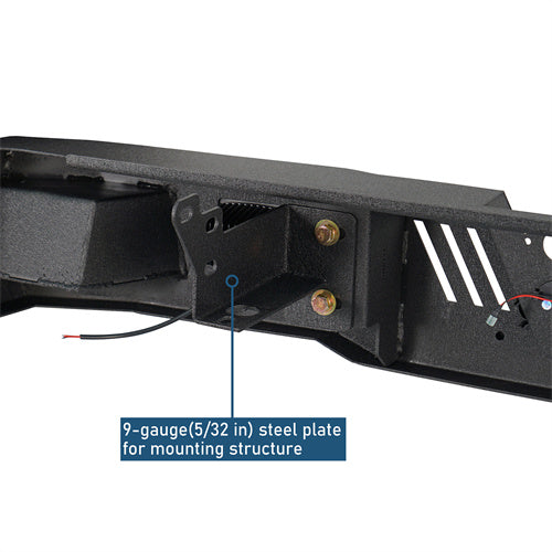 Rear Bumper For 2011-2019 Chevy Silverado 2500HD/3500HD & GMC Sierra 2500HD/3500HD - Ultralisk4x4