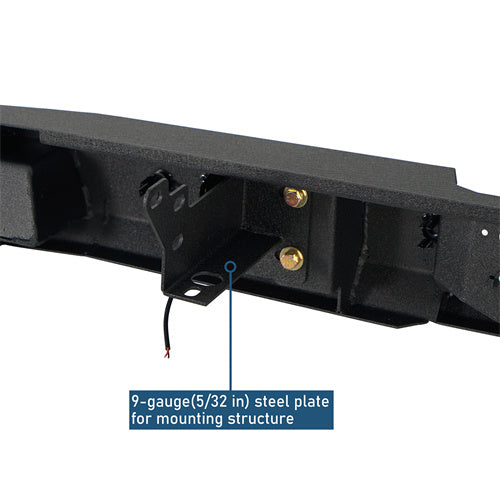 Rear Bumper For 2011-2019 Chevy Silverado 2500HD/3500HD & GMC Sierra 2500HD/3500HD - Ultralisk4x4