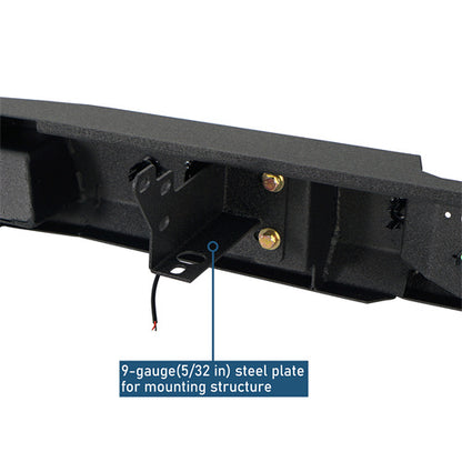 Rear Bumper For 2011-2019 Chevy Silverado 2500HD/3500HD & GMC Sierra 2500HD/3500HD - Ultralisk4x4