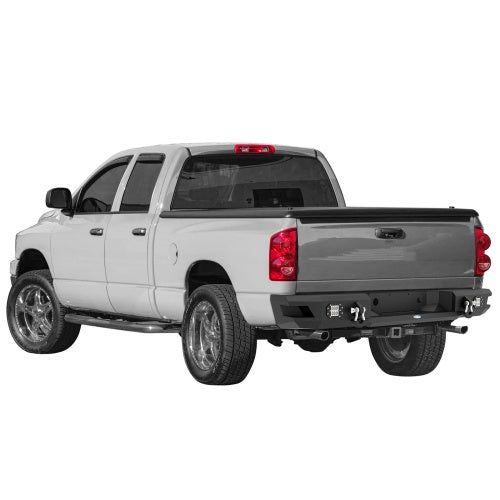 Ram 1500 Rear Bumper w/LED Floodlights(02-08 Dodge Ram 1500) - Ultralisk 4x4