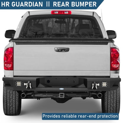 Ram 1500 Rear Bumper w/LED Floodlights(02-08 Dodge Ram 1500) - Ultralisk 4x4