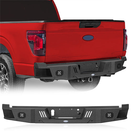 Off-Road Guardian I Rear Bumper For 2021-2025 Ford F-150(Excluding Raptor & Tremor) - Ultralisk4x4