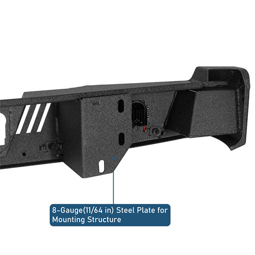 Off-Road Guardian I Rear Bumper For 2021-2025 Ford F-150(Excluding Raptor & Tremor) - Ultralisk4x4
