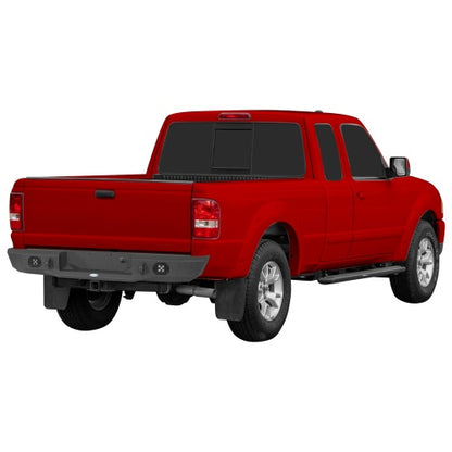 Road Trip Rear Bumper w/ LED Spotlights For 1993-2011 Ford Ranger Fleetside - Ultralisk4x4