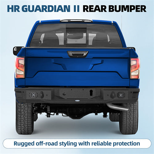 Aftermarket Rear Bumper For 2017-2024 Nissan Titan (Excluding Titan XD) - Ultralisk4x4