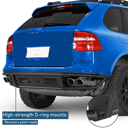 Basion Tube Rear Bumper For 2008-2010 Porsche Cayenne 957 - Ultralisk4x4
