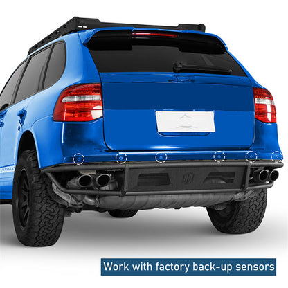Basion Tube Rear Bumper For 2008-2010 Porsche Cayenne 957 - Ultralisk4x4