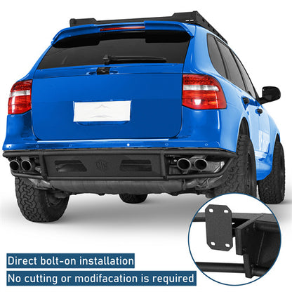 Basion Tube Rear Bumper For 2008-2010 Porsche Cayenne 957 - Ultralisk4x4
