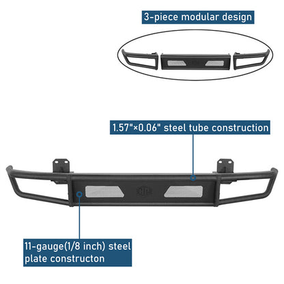 Basion Tube Rear Bumper For 2008-2010 Porsche Cayenne 957 - Ultralisk4x4