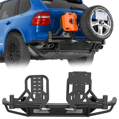 KarooCargo Rear Bumper For 2008-2010 Porsche Cayenne 957 - Ultralisk4x4