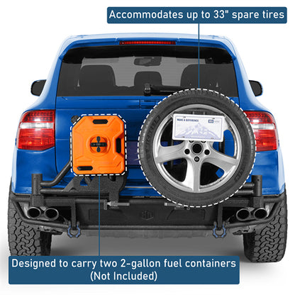 KarooCargo Rear Bumper For 2008-2010 Porsche Cayenne 957 - Ultralisk4x4