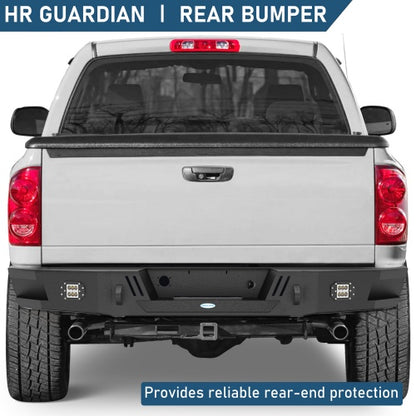 Ram 1500 Rear Bumper w/LED Floodlights For 2002-2008 Ram 1500 - Ultralisk 4x4