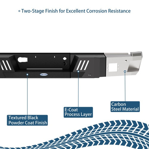 Rear Bumper w/ LED Spotlights For 2018-2020 Ford F-150(Excluding Raptor)  - Ultralisk4x4