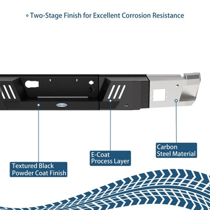 Rear Bumper w/ LED Spotlights For 2018-2020 Ford F-150(Excluding Raptor)  - Ultralisk4x4