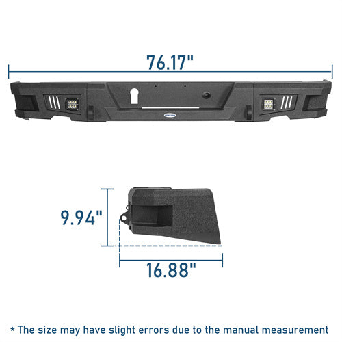 Ram 1500 Front Bumper & Rear Bumper(09-12 Dodge Ram 1500) - ultralisk4x4