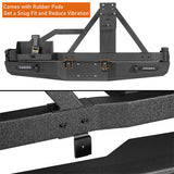 Rear Bumper w/Tire Carrier, Jerry Can Holder for 2005-2015 Toyota Tacoma - ultralisk4x4 b4013 17