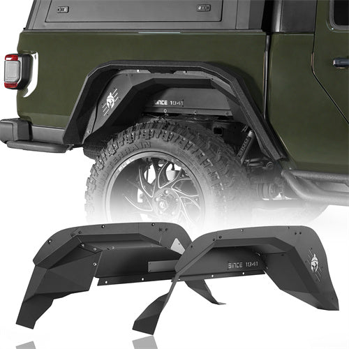 Spartan Rear Inner Fender Liners For 2020-2023 Jeep Gladiator JT - Ultralisk4x4