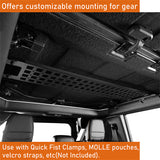 2021-2023 Ford Bronco Rear Top Interior Storage MOLLE Panel - Ultralisk4x4 ft20019 10