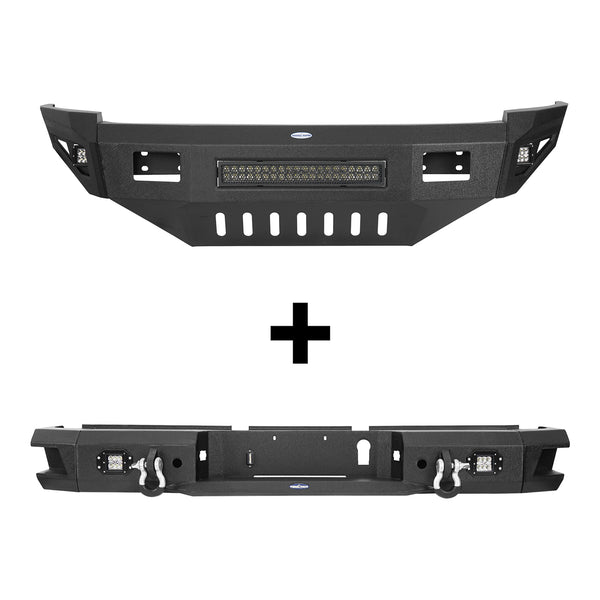 Road Trip Front & Rear Bumper For 2010-2018 Ram 2500 - Ultralisk4x4 ...