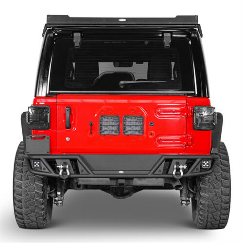 Rock Crawler Rear Bumper For 2018-2024 Jeep Wrangler JL - Ultralisk4x4-u3063s-2